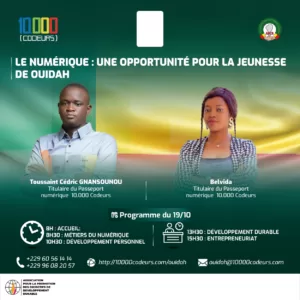 Ateliers Forum Des Metiers Du Numerique 10000 Codeurs Ouidah Benin 1