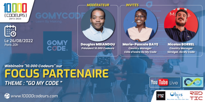 Go My Code - 10000 CODEURS